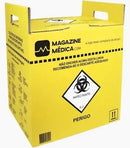 Coletor Perfurocortantes 1,5 Litros Magazine Médica