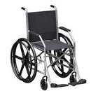 Cadeira de Rodas 1009 Cinza nylon Jaguaribe
