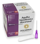 AGULHA DESC EST 20X0,55MM DESCARPACK CX100CT