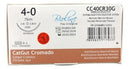Categut Cromado 4-0 ag 3/8 cil 3,0-75cm cx c/24 unid  Bioline