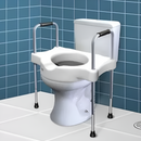 Assento Sanitário Elevado c/Apoio Ajustavel Sit V  Carci