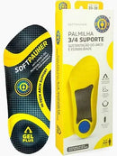Palmilha Ortopedica Performance Softpauher OrthoPauher - 33/38 - Amarela
