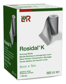 Rosidal K- Bandagem de curto estiramento e alta compressao- Lohmann & Rauscher - 8cm x5m