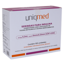 Seringa para insulina 0,3ml  com agulha 5mm X 32g blister Un