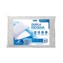 Travesseiro Dupla Escolha 40x60x14 Fibrasca