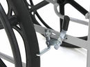 Cadeira de Rodas 1009 Cinza nylon Jaguaribe