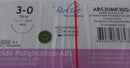 Fio abs pga 3-0 ag1/2 cil3,0-70cm cx c/36 unid Bioline