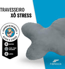 TRAVESSEIRO XO STRESS FIBRA GRAFITE 50X70