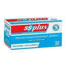 Mascara Descartavel  Tripla Branca com elastico 50unid Ssplus
