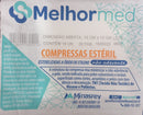 Compressa de gaze não aderente 7,0 x 7,0cm  c/10 un estéril Melhormed