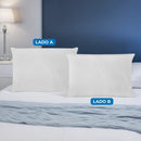 Travesseiro Dupla Escolha 40x60x14 Fibrasca