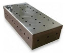Estojo Inox Perfurado Aconox - 20 x10 x 05 cm