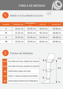 Meia  6000 AGH 20-30  pé aberto Bege  Venosan
