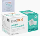 Àlcool swab c/100 lenços  Uniqmed...