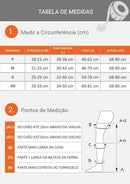 Meia 6000 AT 30-40 pé aberto bege  Venosan