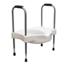 Assento Sanitário Elevado c/Apoio Ajustavel Sit V  Carci