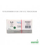 Fio Biopdo 5-0 75cm  com 2 agulhas cilíndricas de 1,7 cm cx 