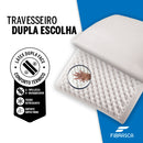 Travesseiro Dupla Escolha 40x60x14 Fibrasca